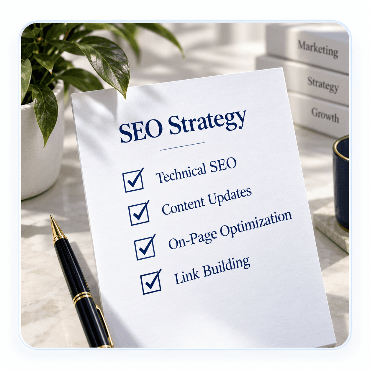 SEO strategy optimization checklist